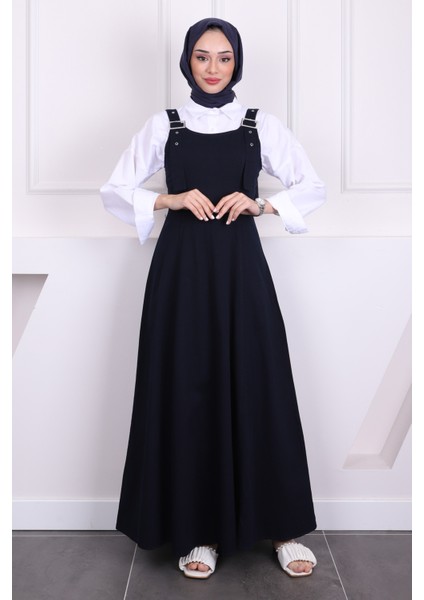 Lacivert Fermuar Detaylı Gabardin Jile modelleri