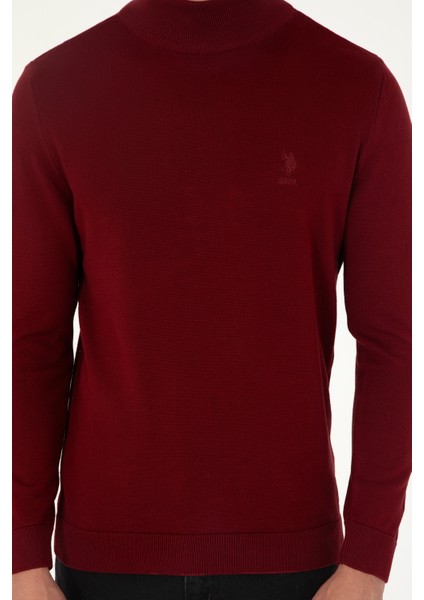 Erkek Bordo Kazak /Triko 50288887-VR014