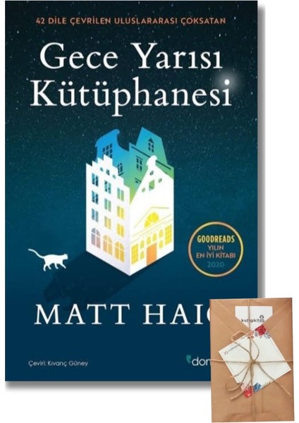 Gece Yarısı Kütüphanesi Matt Haig Kutupkitap Türk Kahveli Hediye Paketli