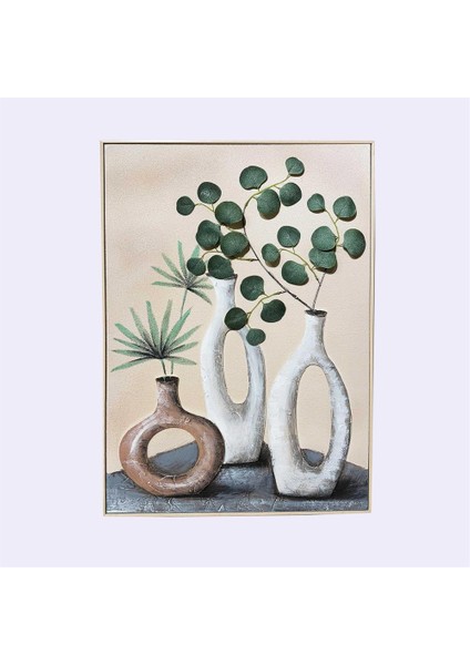 Halka Vazo Tablo 62*4,5*92 cm