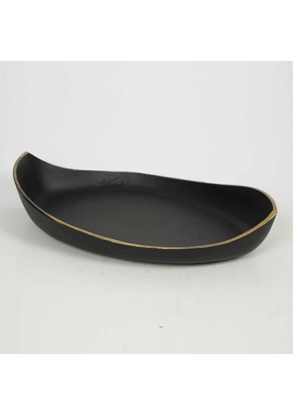 Siyah Tabak 28*46*9 cm