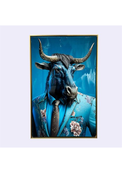 Boğa Tablo 63*3,5*93 cm