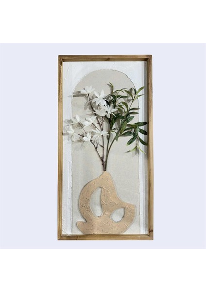 Çiçekli Tablo 40*3*80 cm
