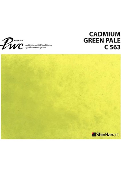 Suluboya Pwc 563 Cadmium Green Pale (Seri C) 15'ml Tüp