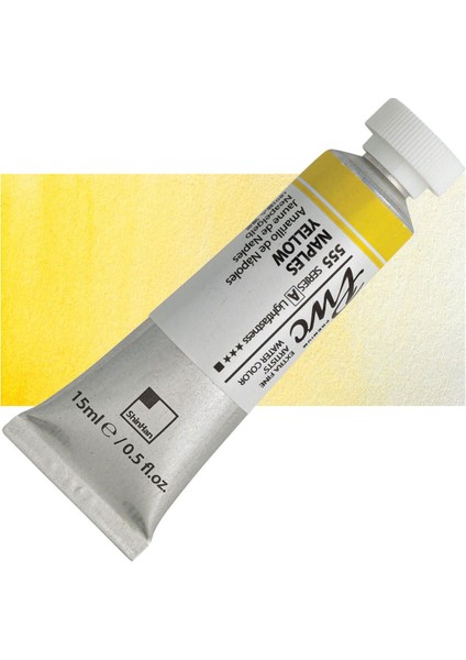 Suluboya Pwc 555 Naples Yellow (Seri A) 15'ml Tüp