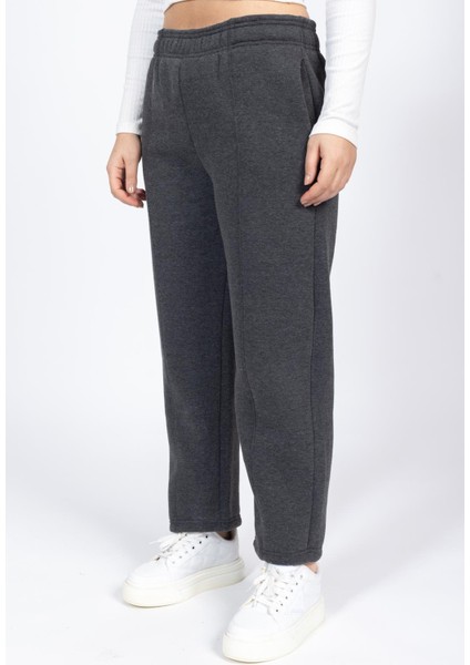 Zra Unisex 3 Iplik Şardonlu Eşofman Alt 24K Cu Antrasit modelleri