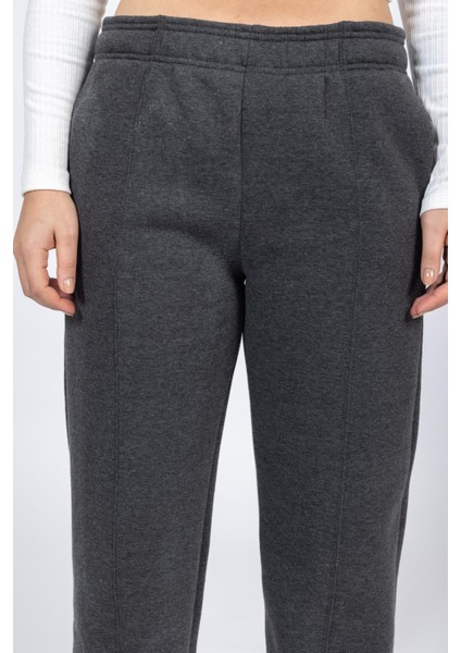 Zra Unisex 3 Iplik Şardonlu Eşofman Alt 24K Cu Antrasit fırsatları