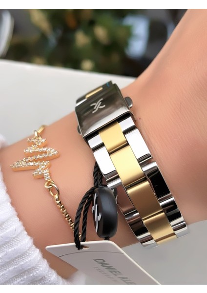 Çelik Kadın Kol Saati 3 Atm Su Geçirmezlik 2 Yıl Garantili Bileklik Hediyeli fırsatları