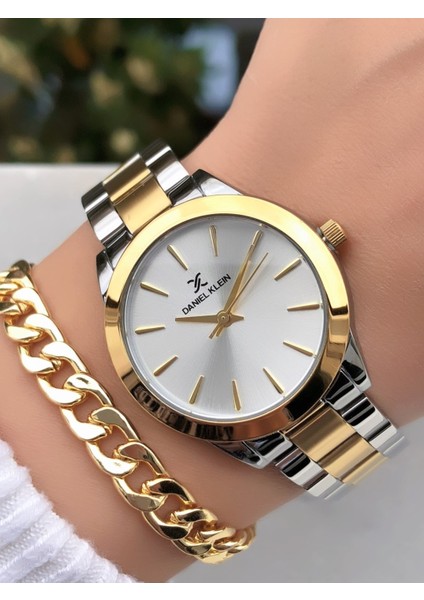 Çelik Kadın Kol Saati 3 Atm Su Geçirmezlik 2 Yıl Garantili Bileklik Hediyeli