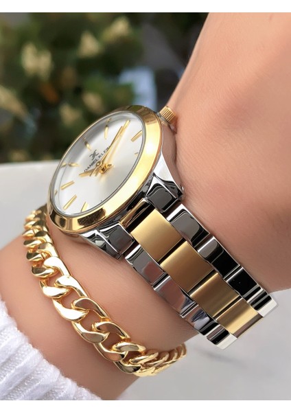 Çelik Kadın Kol Saati 3 Atm Su Geçirmezlik 2 Yıl Garantili Bileklik Hediyeli fırsatları