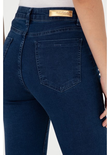 Kadın Koyu Mavi Pantolon (Jean) 50289337-DN0023