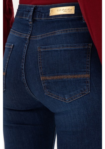 Kadın Koyu Mavi Pantolon (Jean) 50289332-DN0023