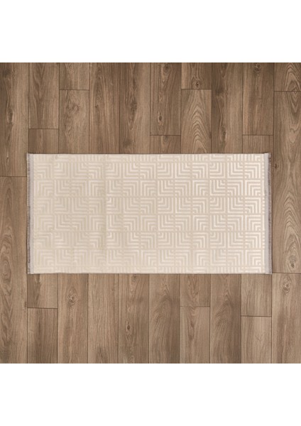 Soft Asera Halı - Ekru - 80X150 cm