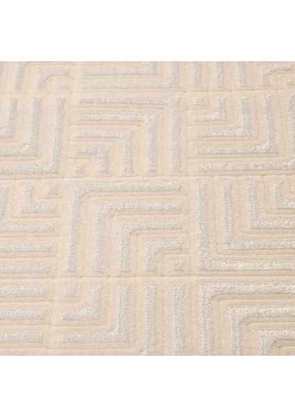 Soft Asera Halı - Ekru - 80X150 cm