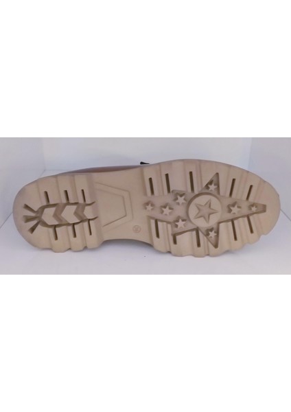 Z3223131 Kadın Hakiki Açma Deri Yüksek Taban Loafer Ayakkabı