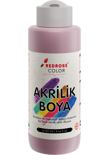 Akrilik Boya Açık Pembe 120'ml