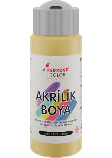 Akrilik Boya Hardal 60'ml