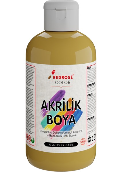 Akrilik Boya Hardal 250 gr.