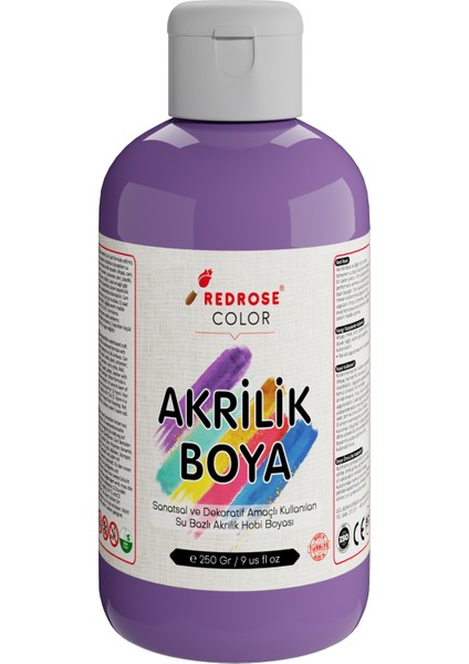 Akrilik Boya Lila 250 gr.