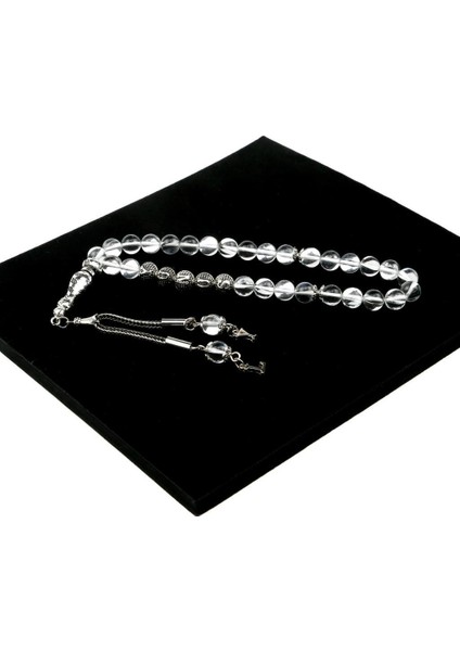 Kişiye Özel Termal Kuars Tesbih Ahşap Kutulu