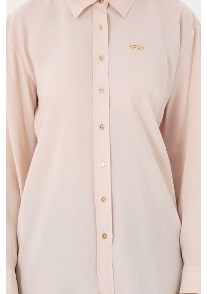 Kadın Taş Gömlek Desenli 50289849-VR049