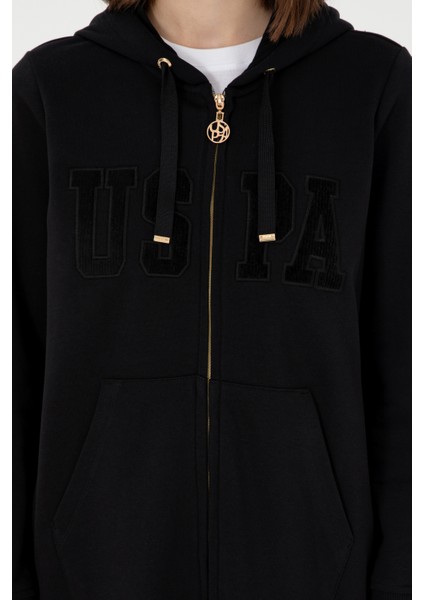 Kadın Siyah Sweatshirt 50289544-VR046