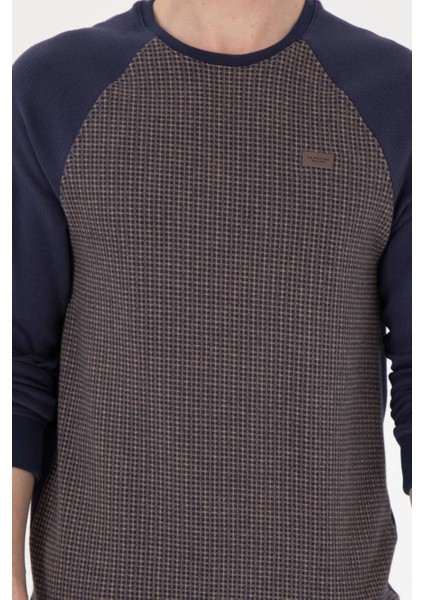 Erkek İndigo Sweatshirt 50290763-VR028