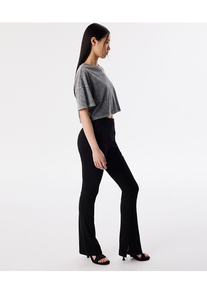 Flare Fit Penye Pantolon TS1250003086001