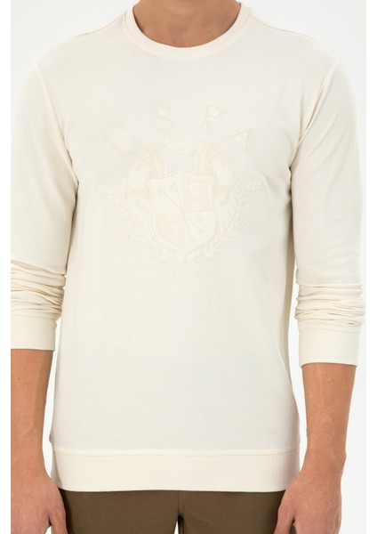 Erkek Krem Sweatshirt 50290582-VR071