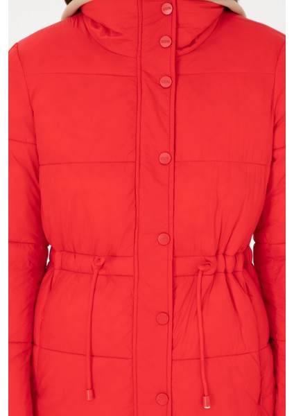 Kadın Kırmızı Kaban 50291304-VR030