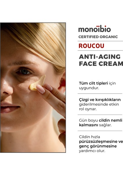 Anti Aging Organik Sertifikalı Cilt Bakım Seti - Anti Aging Yüz Krremi - Anti Aging Göz Kremi - Anti Aging Yüz Yağı