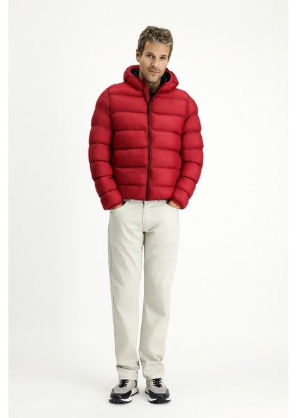 Kapüşonlu Çantalı Spor Şişme Mont fiyatları