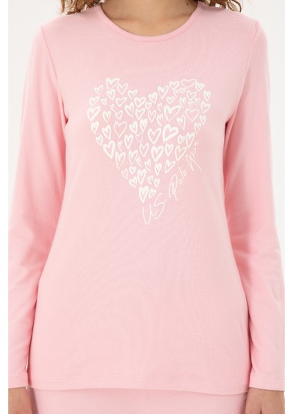 Kadın Pembe Pijama Takım 50303414-VR041