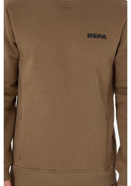 Erkek Haki Sweatshirt 50292362-VR027