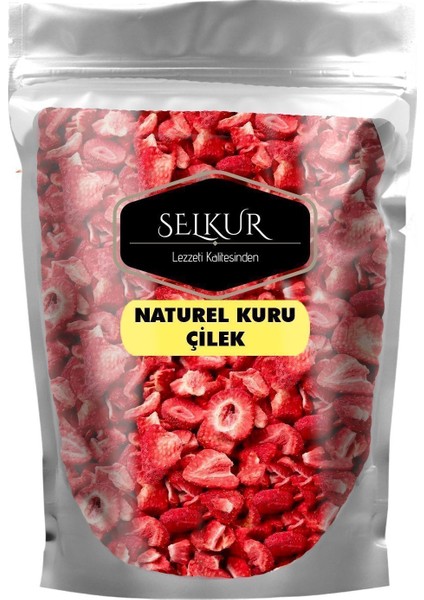 Kuru Çilek 50 gr Şeker Ilavesiz (Dondurularak Kurutulmuş)