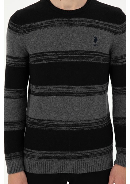 Erkek Antrasit Melanj Kazak /Triko 50293115-VR081