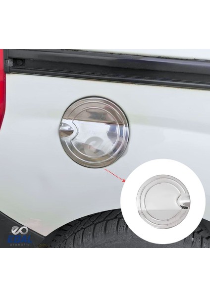 Fiat Fiorino Krom Depo Kapağı 2008 ve Üzeri Paslanmaz Çelik