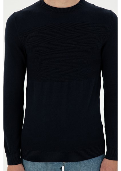 Erkek Lacivert Kazak /Triko 50292876-VR033