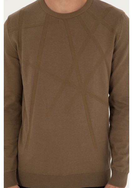 Erkek Haki Kazak /Triko 50292869-VR027