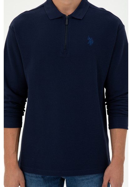 Erkek Lacivert Sweatshirt 50293413-VR033