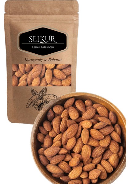 Çiğ Badem 200GR Kilitli Ambalajda Ithal