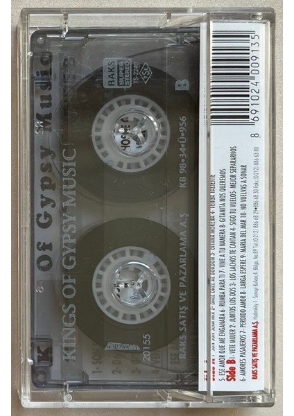 Kings of Gypsy Music Kaset