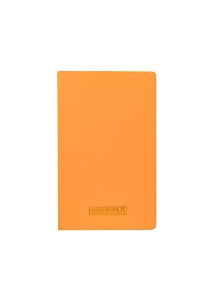 Notes 13X21 cm Karton Kapaklı Iplik Dikişli Defter, 24 Yaprak, Düz, Nar Çiçeği