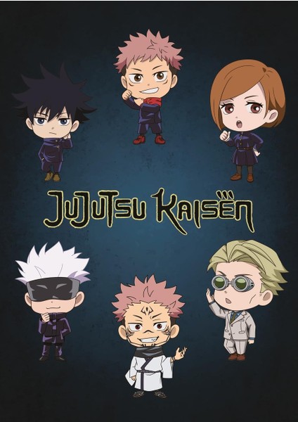 Şeyler Jujutsu Kaisen Not Defteri