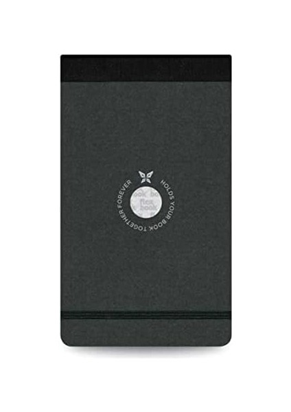 46 Esnek Notepad 10X17 Siyah Şeritli Çizgili 160 Sayfa 85GR