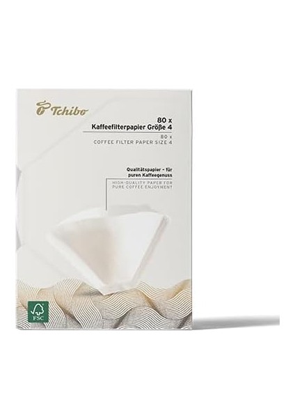 80 Adet Filtre Kahve Kağıdı
