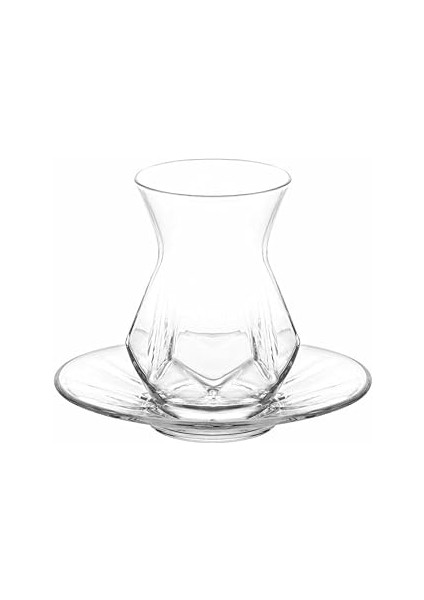 Alya 12'li Çay Seti, Lv-Alyas1, LV-ALYAS112 Adet (1'li Paket), Şeffaf