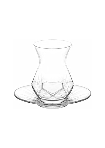 Alya 12'li Çay Seti, Lv-Alyas1, LV-ALYAS112 Adet (1'li Paket), Şeffaf