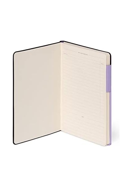 - Not Defteri, Çizgili, Medium, 192 Sayfa, Yumuşak Pu Cilt, Fsc® Sertifikalı Kağıt, Fildişi Renkli Kağıt 90 G/m², Aylık Planlayıcı, Adres Defteri, Yer Işareti, 13 x 21 Cm, Renk Lavanta modelleri
