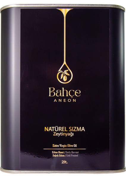Naturel Sızma Erken Hasat Soğuk Sıkım Gemlik Zeytinyağı - Yeni Sezon - 2 Litre